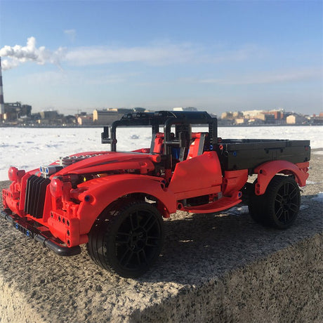 MOC - 73135 Alter LKW - LesDiy - Klemmbausteine