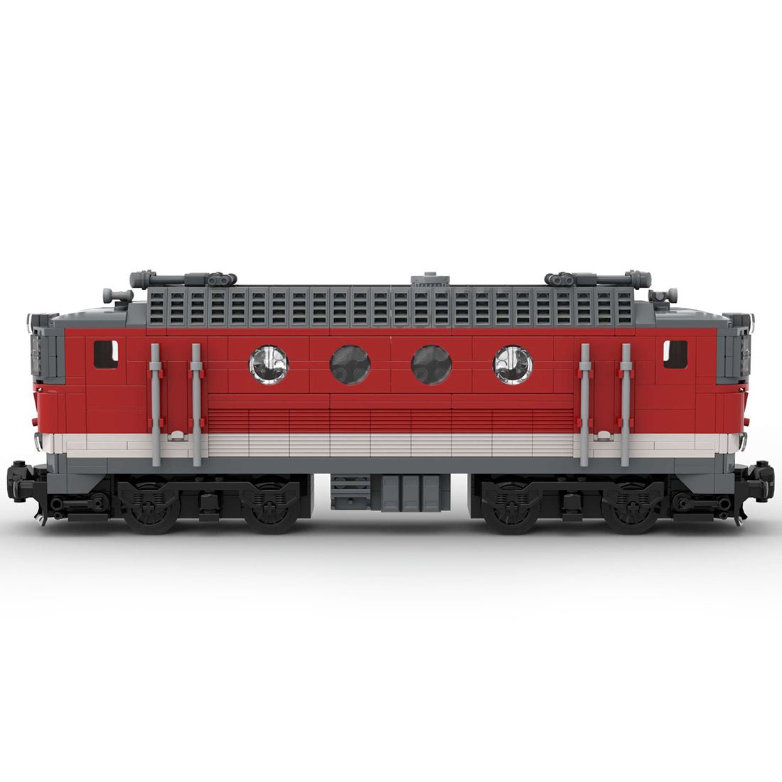 MOC - 73261 6wide Static Version ÖBB BR 1144 Lokomotive ohne Druckteile und Figuren - LesDiy - Klemmbausteine