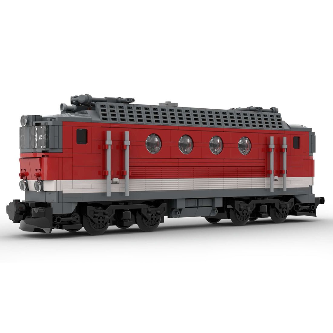 MOC - 73261 6wide Static Version ÖBB BR 1144 Lokomotive ohne Druckteile und Figuren - LesDiy - Klemmbausteine