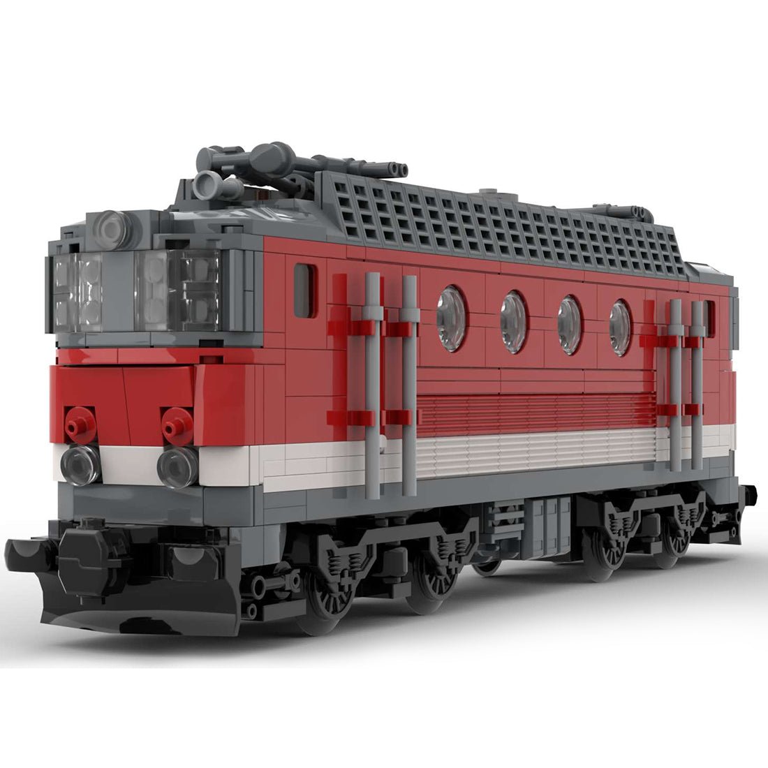 MOC - 73261 6wide Static Version ÖBB BR 1144 Lokomotive ohne Druckteile und Figuren - LesDiy - Klemmbausteine