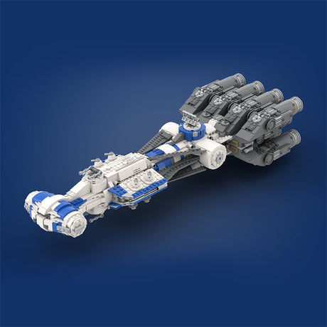 MOC - 73874 Micro Blockade Runners Tantive IV & Liberator - LesDiy - Klemmbausteine