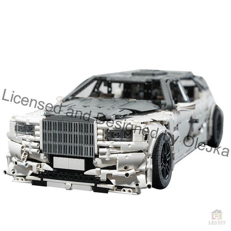 MOC - 74084 Rolls - Royce Phantom VIII EWB - LesDiy - Klemmbausteine