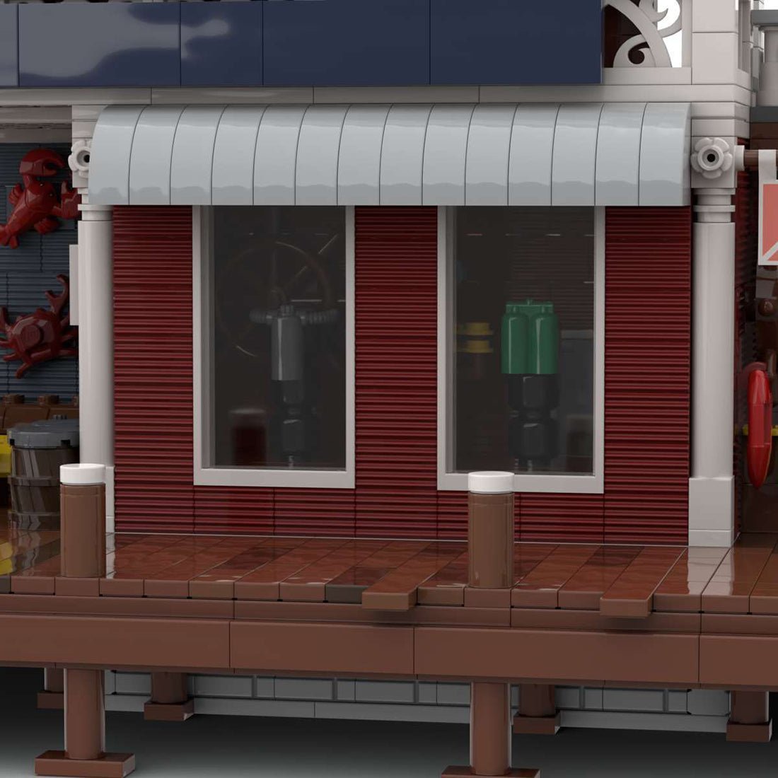 MOC - 74199 Charter and Dive Shop Klemmbausteine - LesDiy - Klemmbausteine