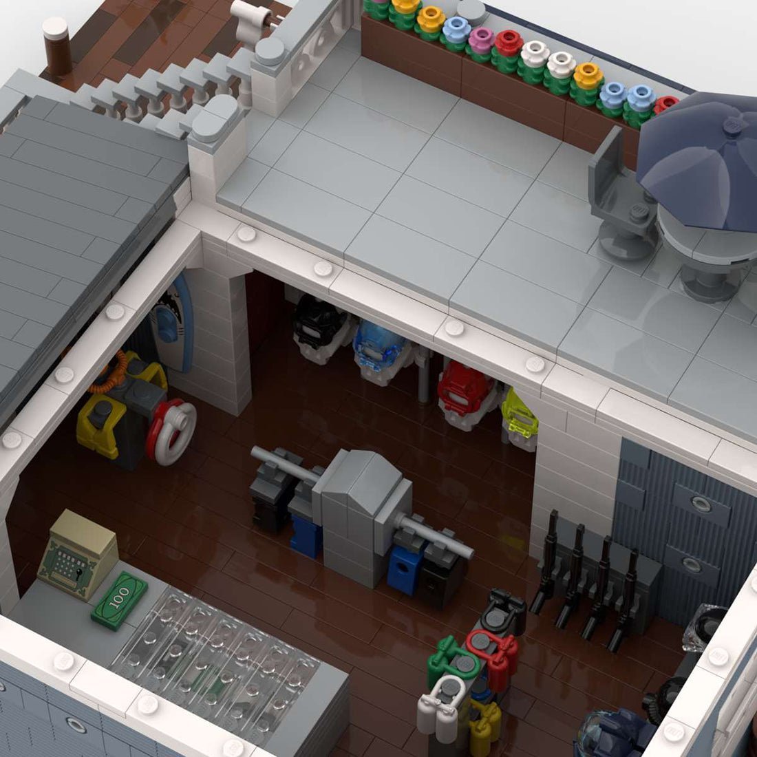 MOC - 74199 Charter and Dive Shop Klemmbausteine - LesDiy - Klemmbausteine