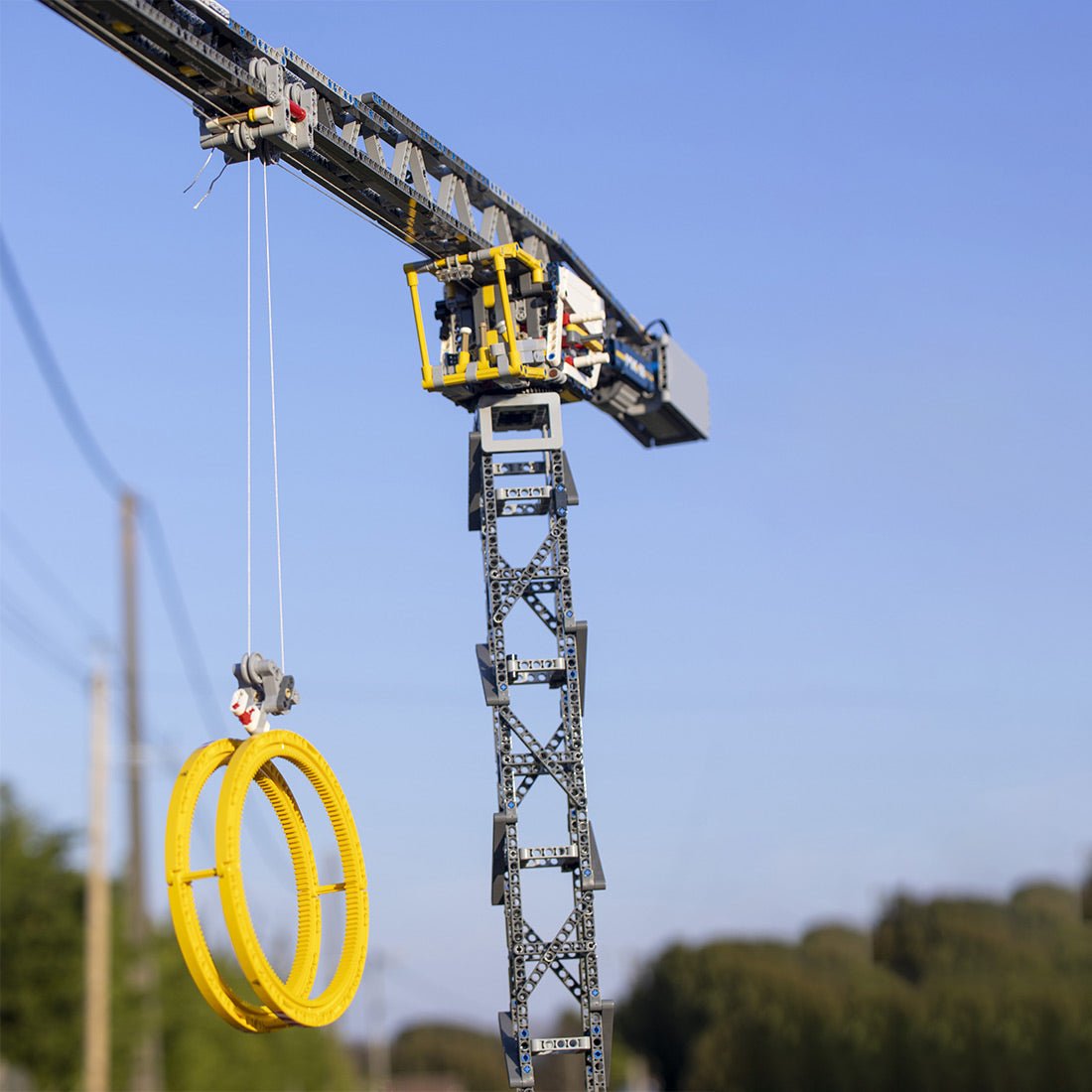 MOC - 74206 42055 - E : Tower Crane Klemmbausteine - LesDiy - Klemmbausteine