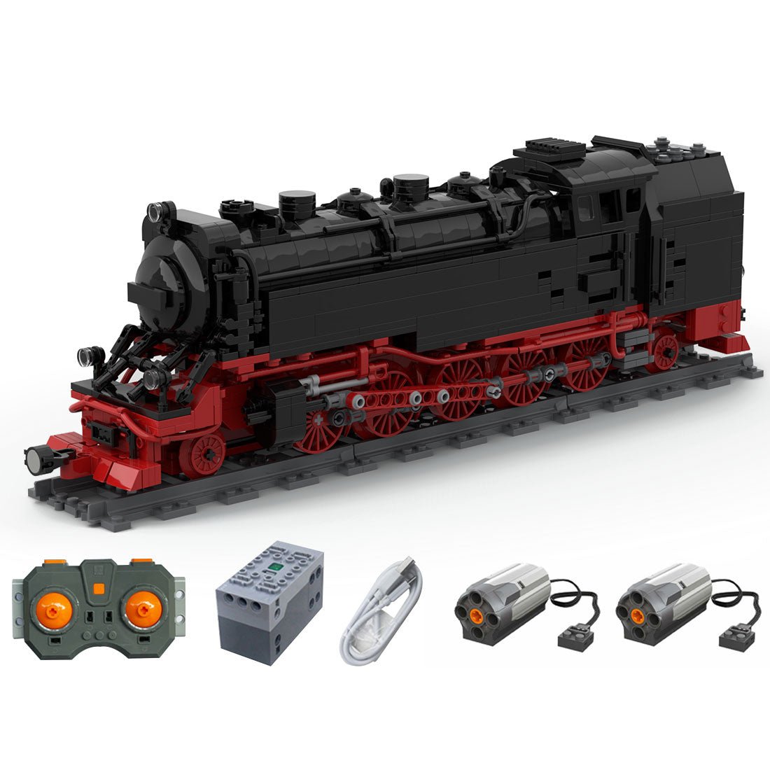 MOC - 74359 HSB Dampflokomotive 99.72 Klemmbausteine - LesDiy - Klemmbausteine