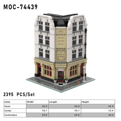 MOC - 74439 The Sushi Corner Klemmbausteine - LesDiy - Klemmbausteine