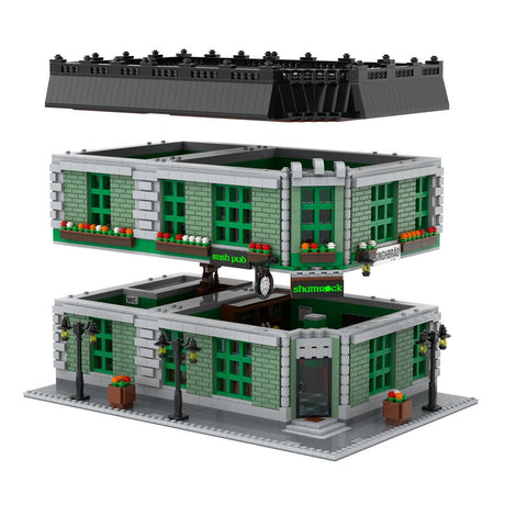 MOC - 75858 Shamrock Klemmbausteine - LesDiy - Klemmbausteine