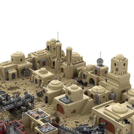 MOC - 76005 TATOOINE MOS EISLEY SPACEPORT Klemmbausteine - LesDiy - Klemmbausteine