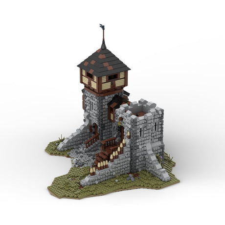 MOC - 76512 MOC Medieval Fortress Klemmbausteine - LesDiy - Klemmbausteine