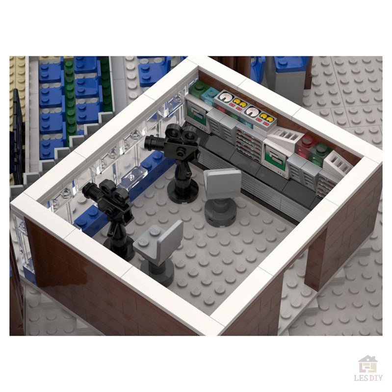 MOC - 76626 Modular Baseballstadion Klemmbausteine - LesDiy - Klemmbausteine