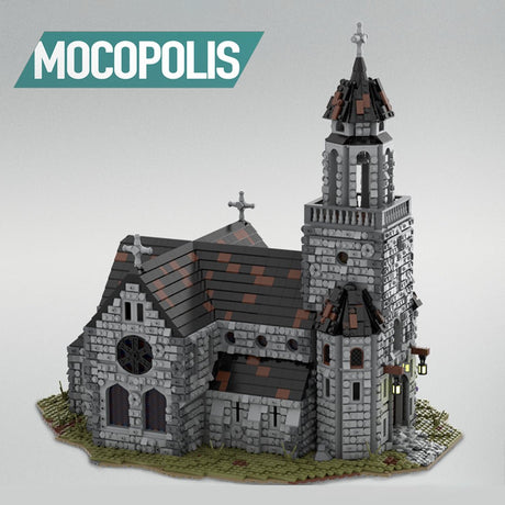 MOC - 76813 MOC Medieval Cathedral Klemmbausteine - LesDiy - Klemmbausteine