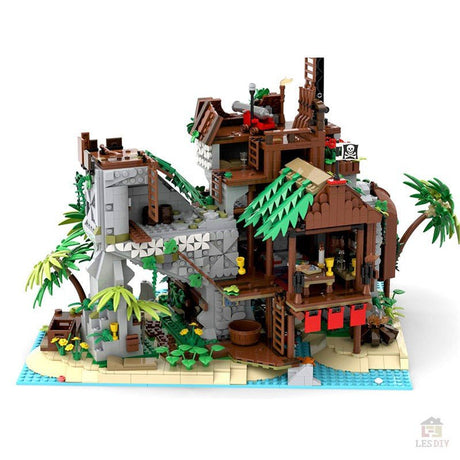 MOC - 77171 Verbotene Insel - LesDiy - Klemmbausteine