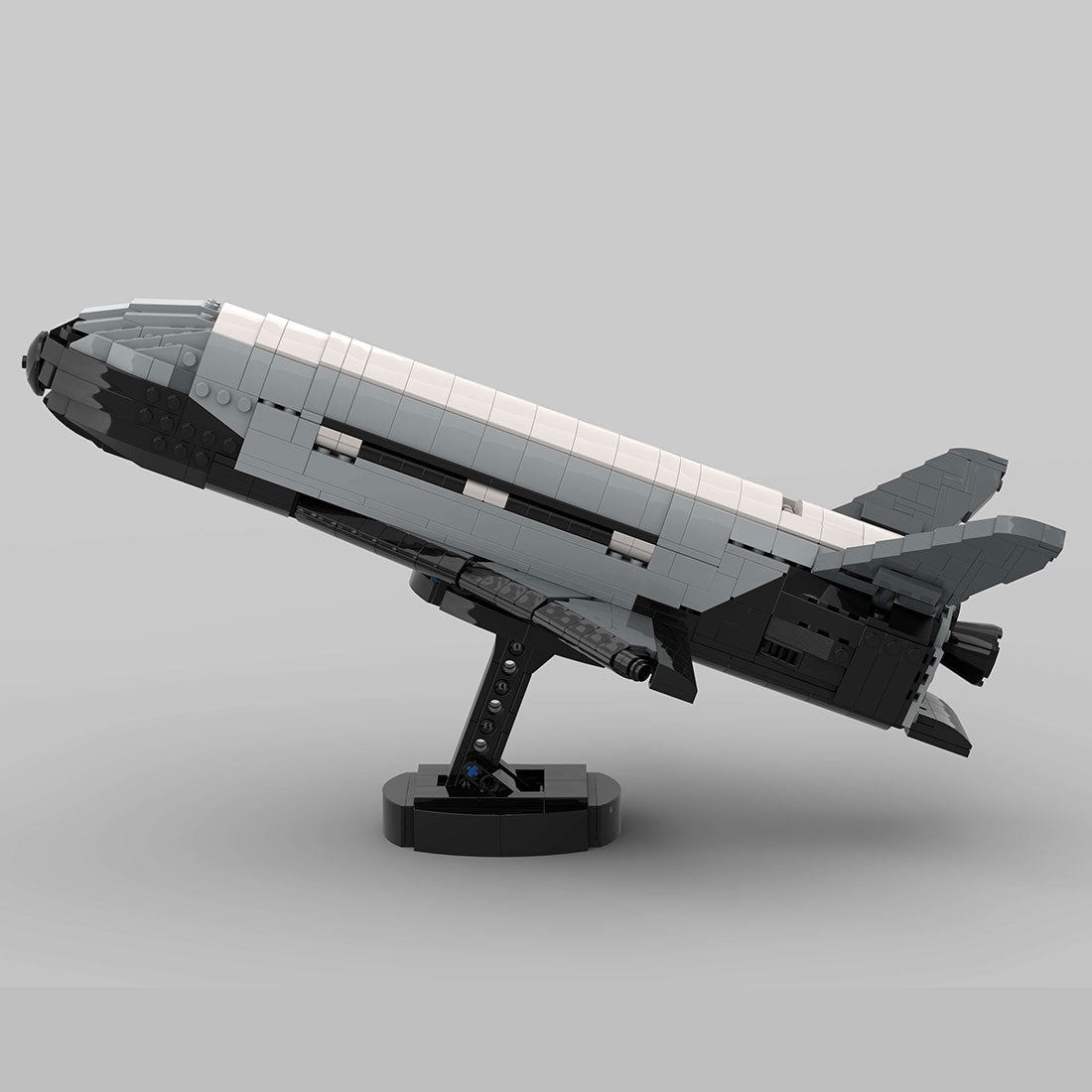 MOC - 77432 X - 37B spaceplane Klemmbausteine - LesDiy - Klemmbausteine