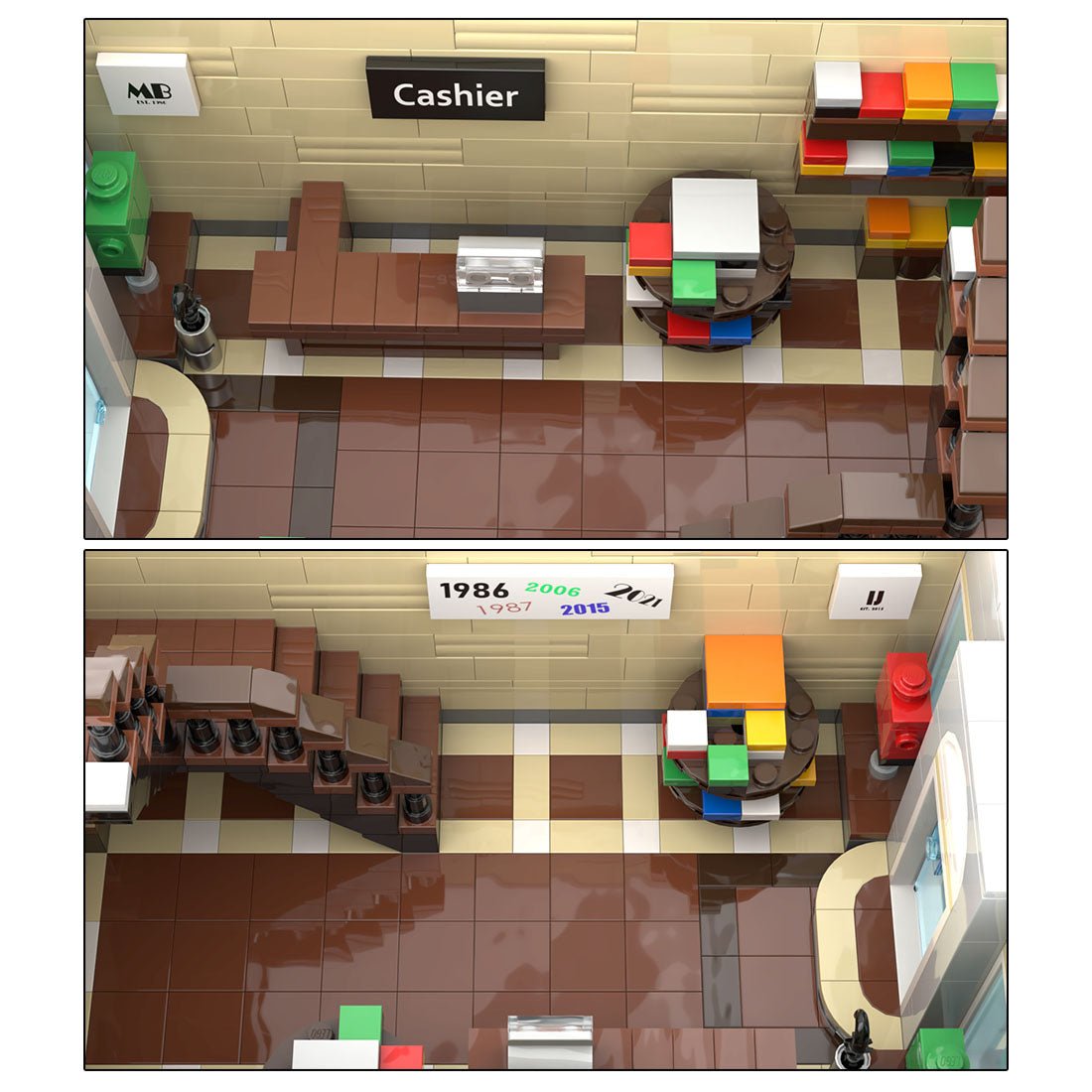 MOC - 77465 The Painted Brick Klemmbausteine - LesDiy - Klemmbausteine