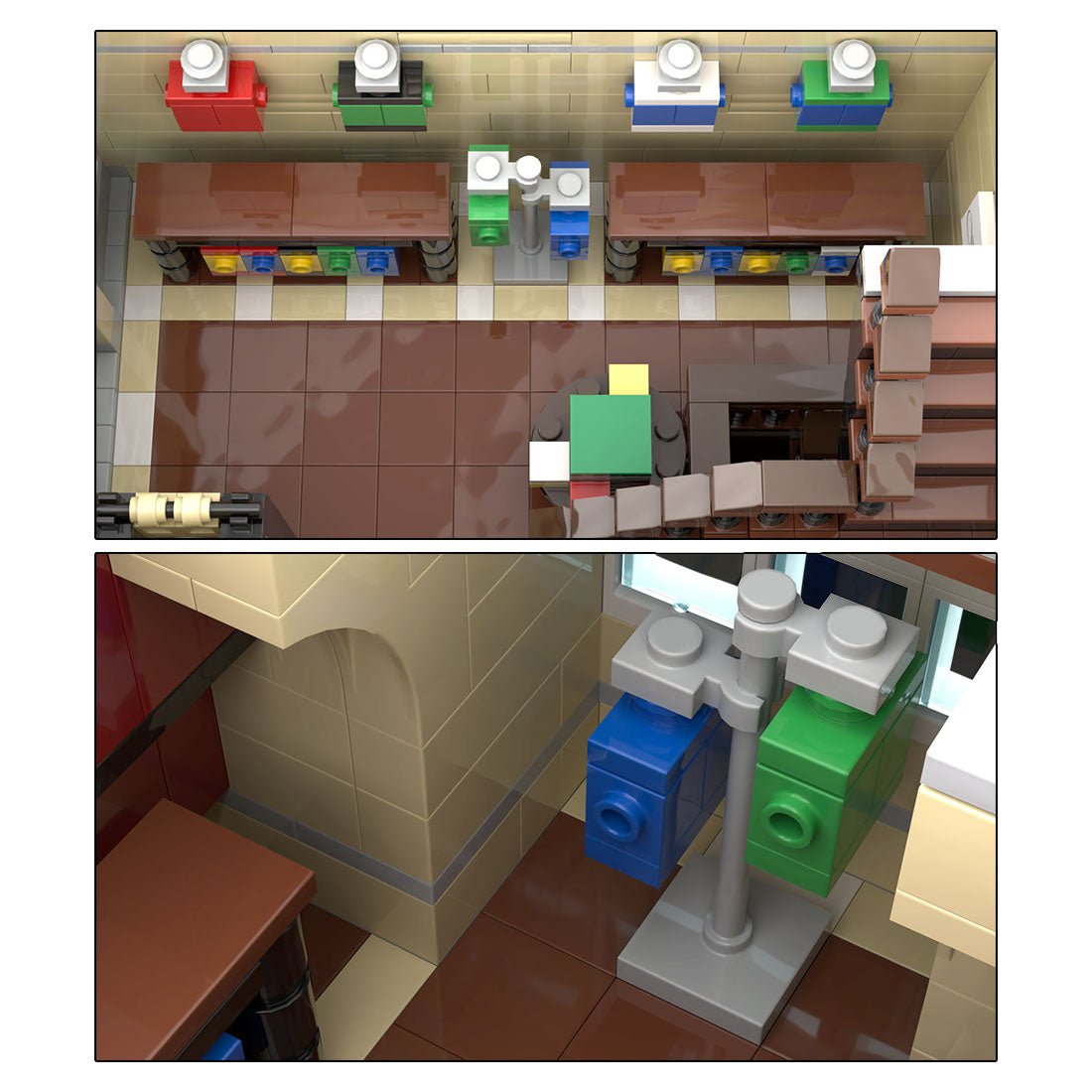 MOC - 77465 The Painted Brick Klemmbausteine - LesDiy - Klemmbausteine