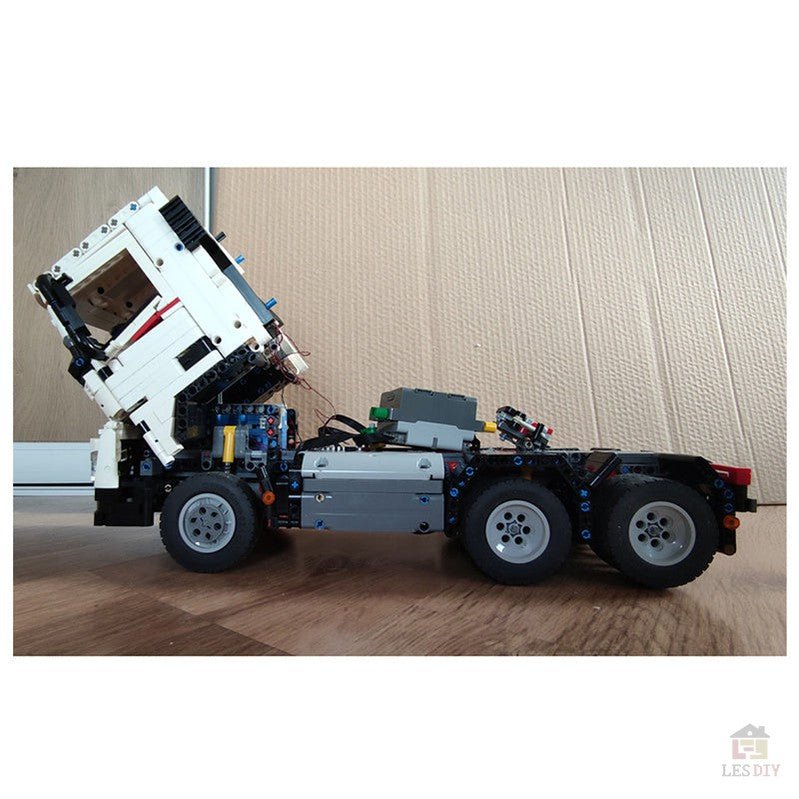 MOC - 77580 Technik Volve FMX 6×4 Traktor - LesDiy - Klemmbausteine