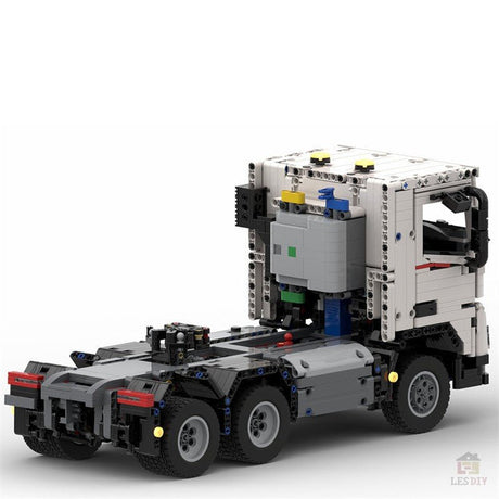 MOC - 77580 Technik Volve FMX 6×4 Traktor - LesDiy - Klemmbausteine