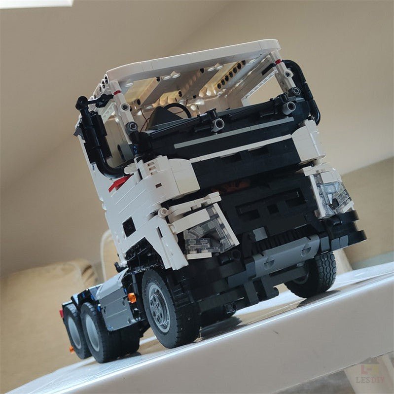 MOC - 77580 Technik Volve FMX 6×4 Traktor - LesDiy - Klemmbausteine