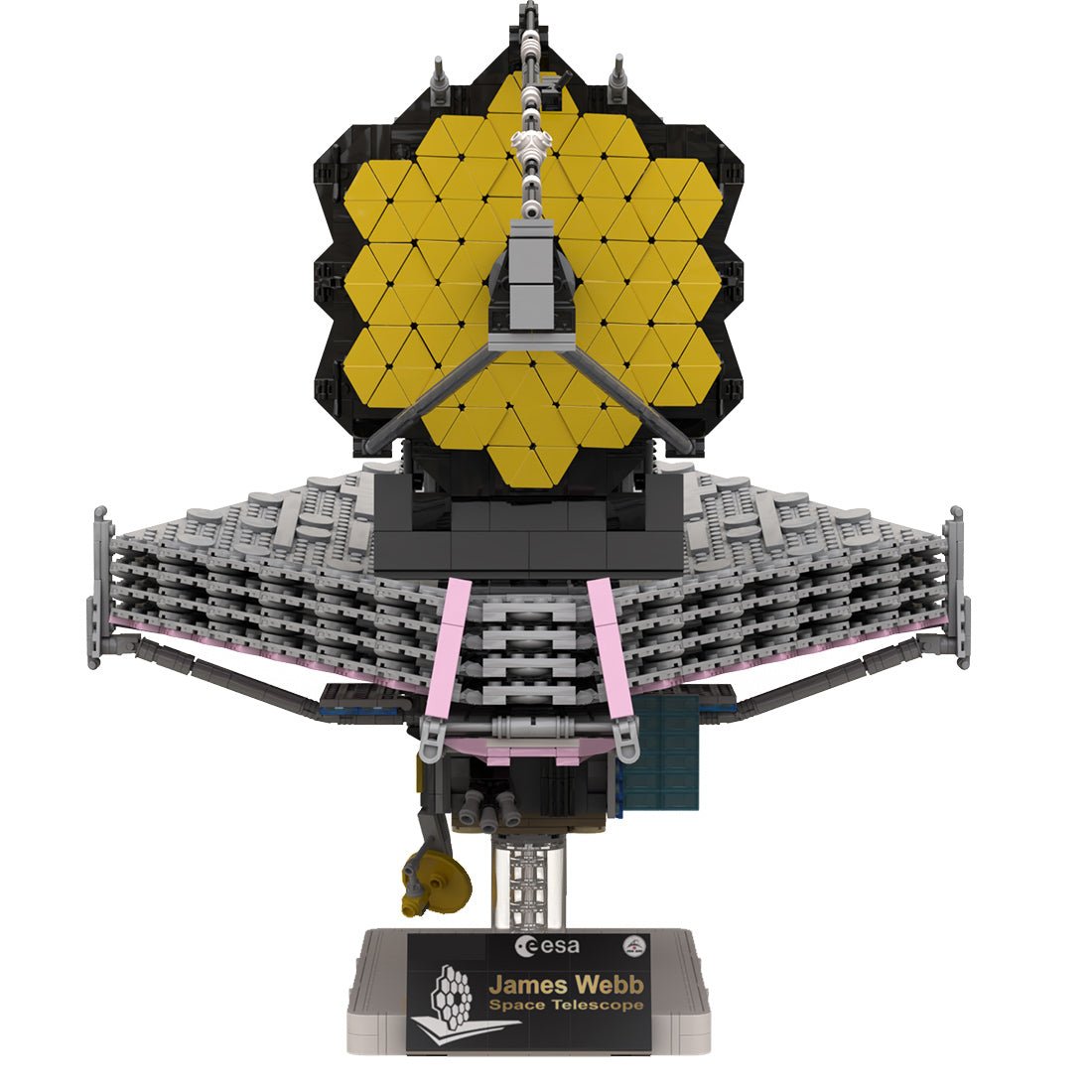 MOC - 77613 1/25 James Webb Space Telescope Klemmbausteine - LesDiy - Klemmbausteine
