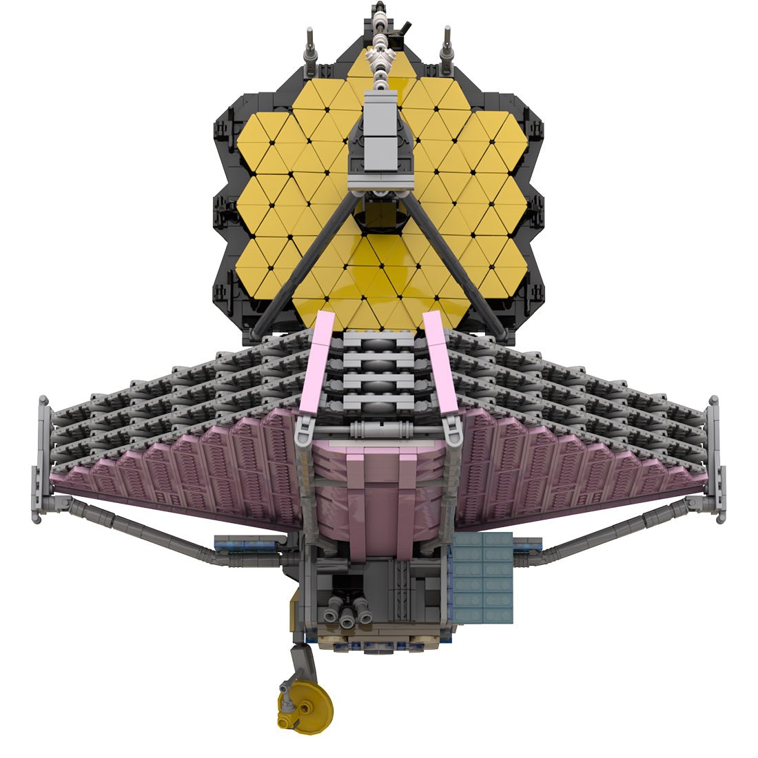 MOC - 77613 1/25 James Webb Space Telescope Klemmbausteine - LesDiy - Klemmbausteine