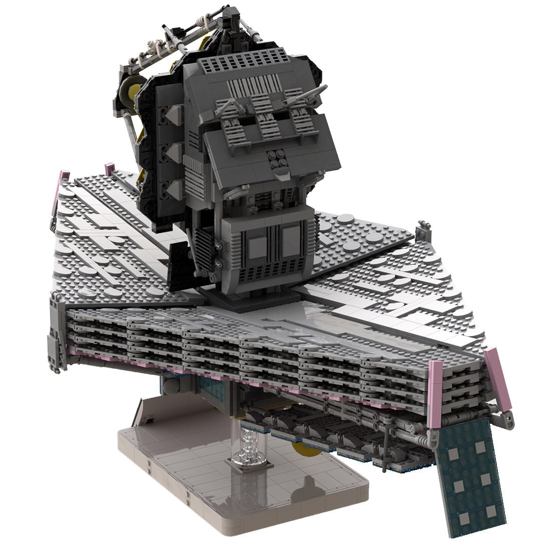 MOC - 77613 1/25 James Webb Space Telescope Klemmbausteine - LesDiy - Klemmbausteine