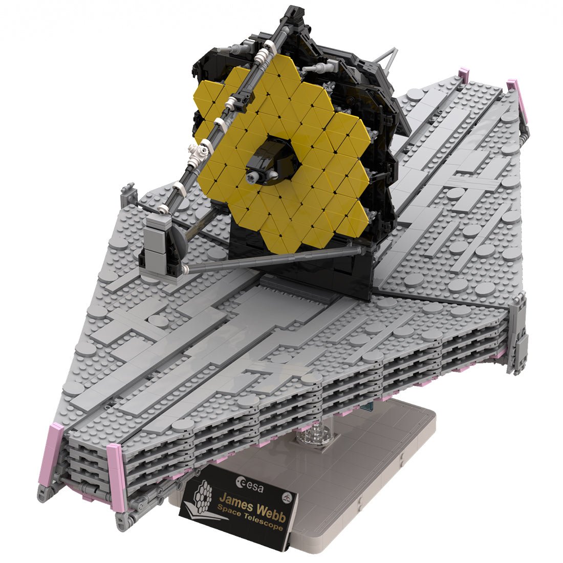 MOC - 77613 1/25 James Webb Space Telescope Klemmbausteine - LesDiy - Klemmbausteine