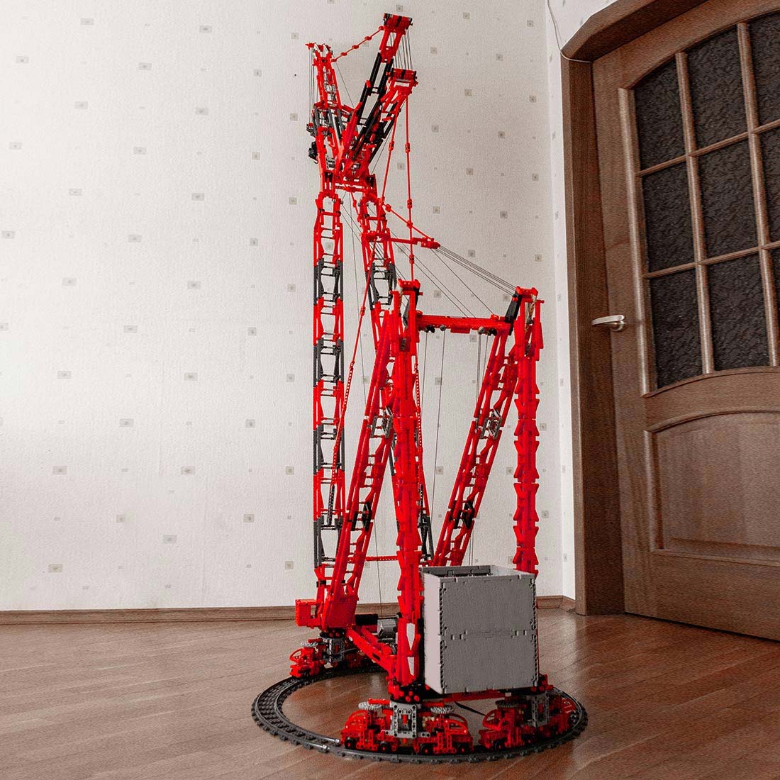 MOC - 77733 Mammoet PTC - 200 - DS Ringkran Klemmbausteine - LesDiy - Klemmbausteine