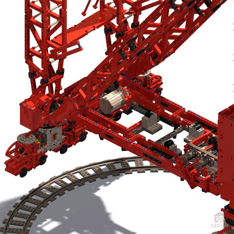 MOC - 77733 Technik Ringkran für Mammoet PTC - 200 - DS - LesDiy - Klemmbausteine