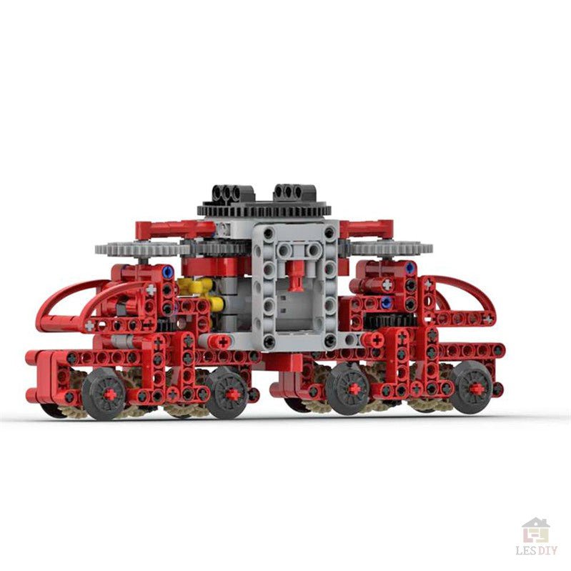 MOC - 77733 Technik Ringkran für Mammoet PTC - 200 - DS - LesDiy - Klemmbausteine