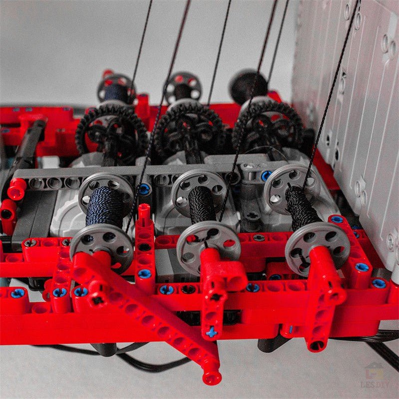 MOC - 77733 Technik Ringkran für Mammoet PTC - 200 - DS - LesDiy - Klemmbausteine