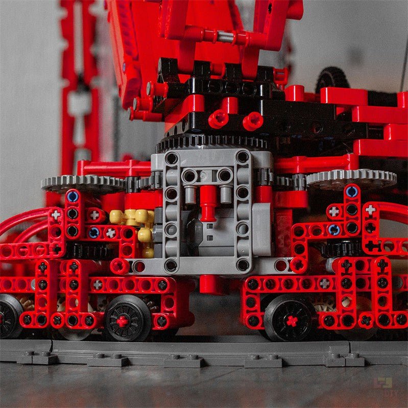 MOC - 77733 Technik Ringkran für Mammoet PTC - 200 - DS - LesDiy - Klemmbausteine