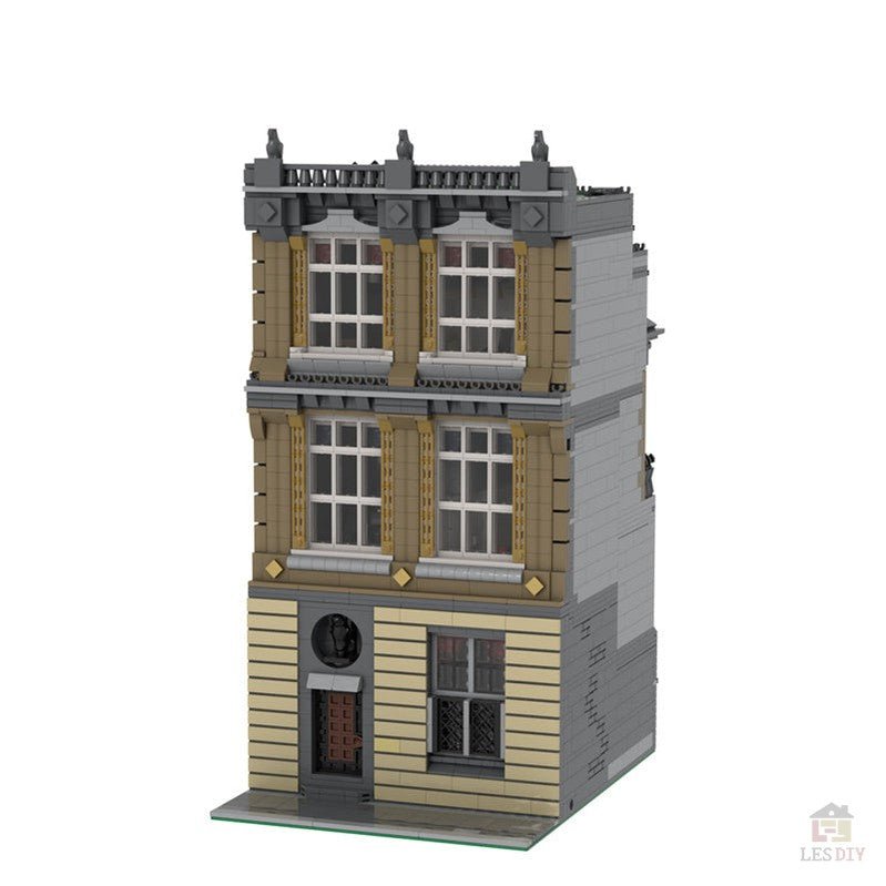 MOC - 78170 Anwaltskanzlei Schwarze Eule Klemmbausteine - LesDiy - Klemmbausteine