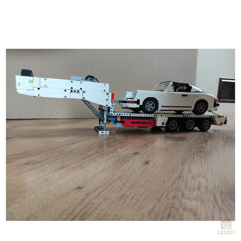 MOC - 78480 Technik Volve FMX 6×4 Trailer - LesDiy - Klemmbausteine