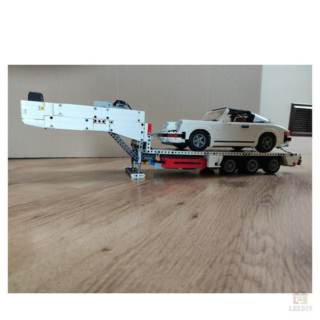 MOC - 78480 Technik Volve FMX 6×4 Trailer - LesDiy - Klemmbausteine