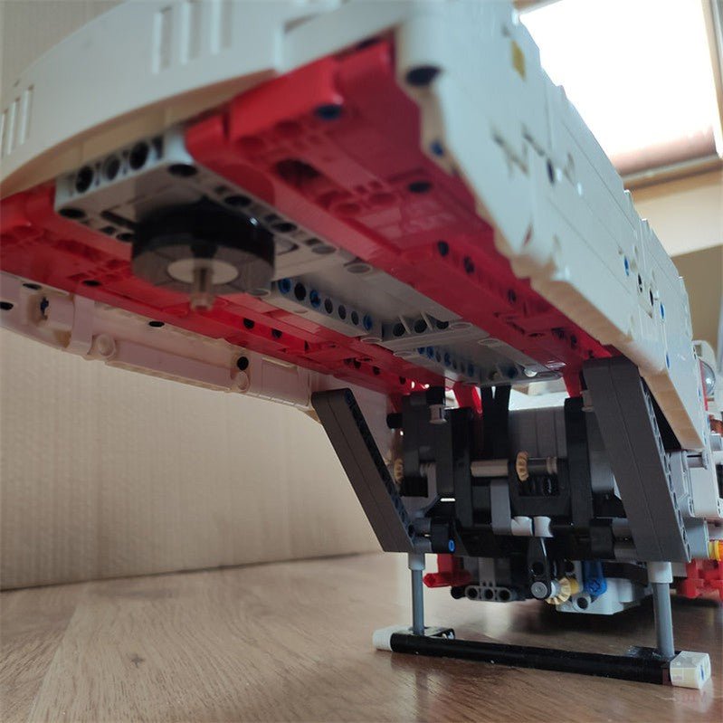 MOC - 78480 Technik Volve FMX 6×4 Trailer - LesDiy - Klemmbausteine