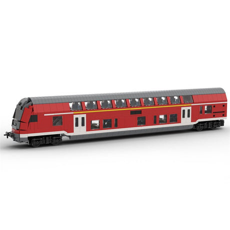MOC - 78934 Regionalexpress Steuer Wagen DABpbzfa 767 - LesDiy - Klemmbausteine