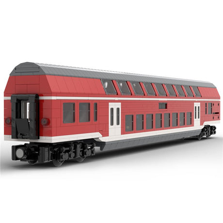 MOC - 78937 Regionalexpress Mittelwagen DBpza 782 - LesDiy - Klemmbausteine