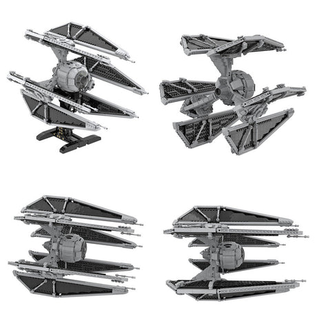 MOC - 79047 TIE / D Defender - Kurz Klemmbausteine - LesDiy - Klemmbausteine