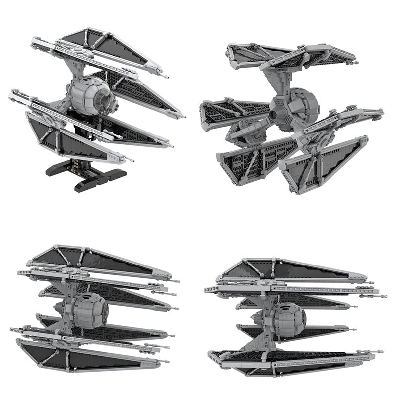 MOC - 79047 TIE / D Defender - Kurz Klemmbausteine - LesDiy - Klemmbausteine