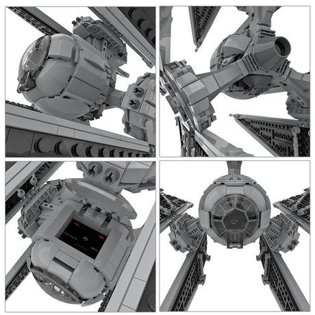 MOC - 79047 TIE / D Defender - Kurz Klemmbausteine - LesDiy - Klemmbausteine