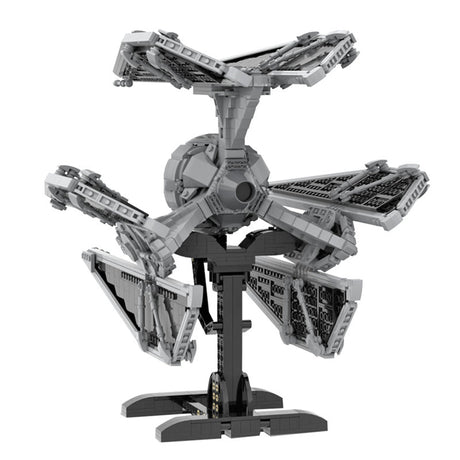 MOC - 79047 TIE / D Defender - Kurz Klemmbausteine - LesDiy - Klemmbausteine