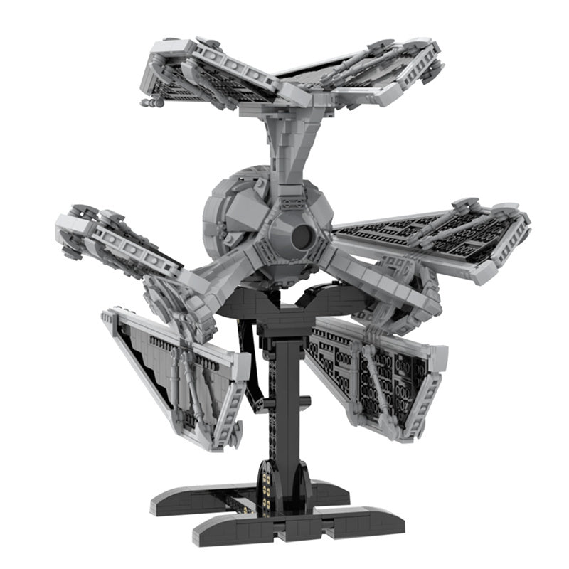 MOC - 79047 TIE / D Defender - Kurz Klemmbausteine - LesDiy - Klemmbausteine