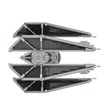 MOC - 79047 TIE / D Defender - Kurz Klemmbausteine - LesDiy - Klemmbausteine