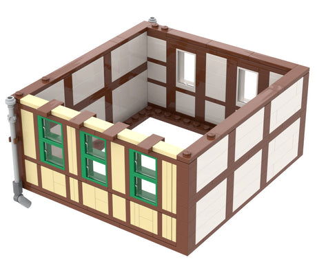 MOC - 79264 Fachwerkhaus Nr.3 - LesDiy - Klemmbausteine