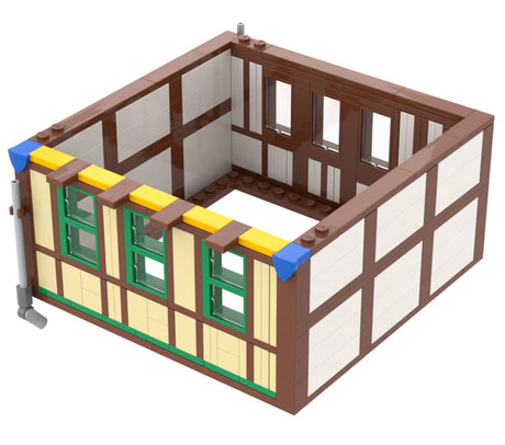 MOC - 79264 Fachwerkhaus Nr.3 - LesDiy - Klemmbausteine