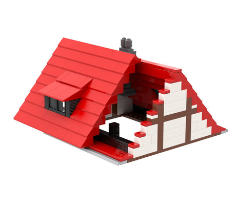 MOC - 79264 Fachwerkhaus Nr.3 - LesDiy - Klemmbausteine
