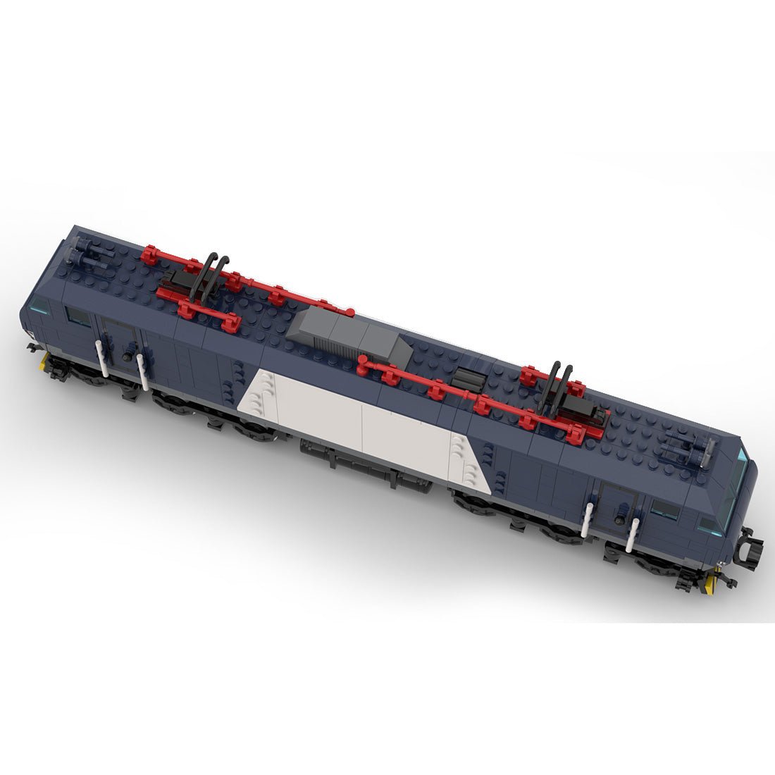 MOC - 79528 HXD1B - 0528 chinese electric locomotive train Klemmbausteine - LesDiy - Klemmbausteine