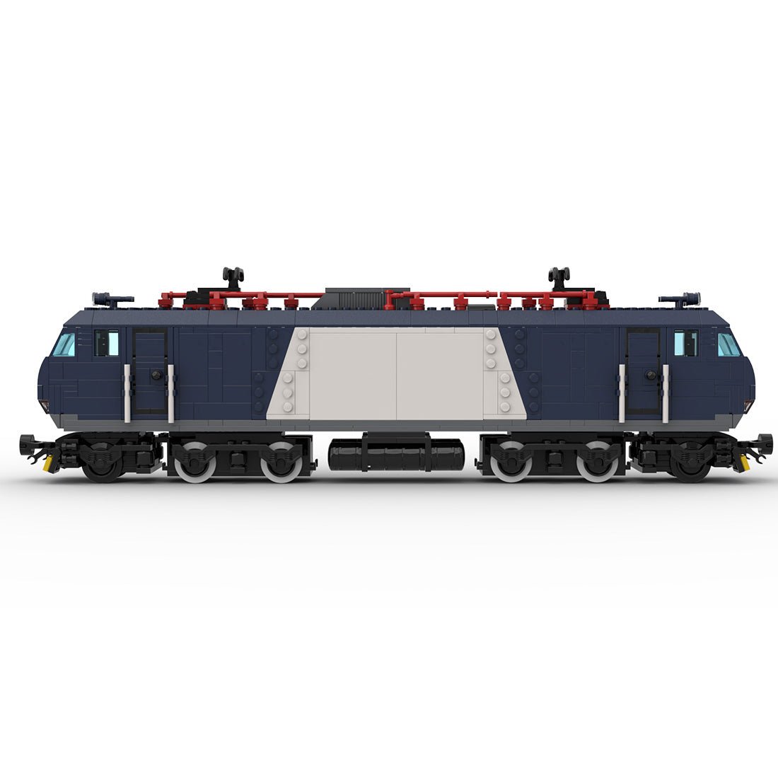 MOC - 79528 HXD1B - 0528 chinese electric locomotive train Klemmbausteine - LesDiy - Klemmbausteine