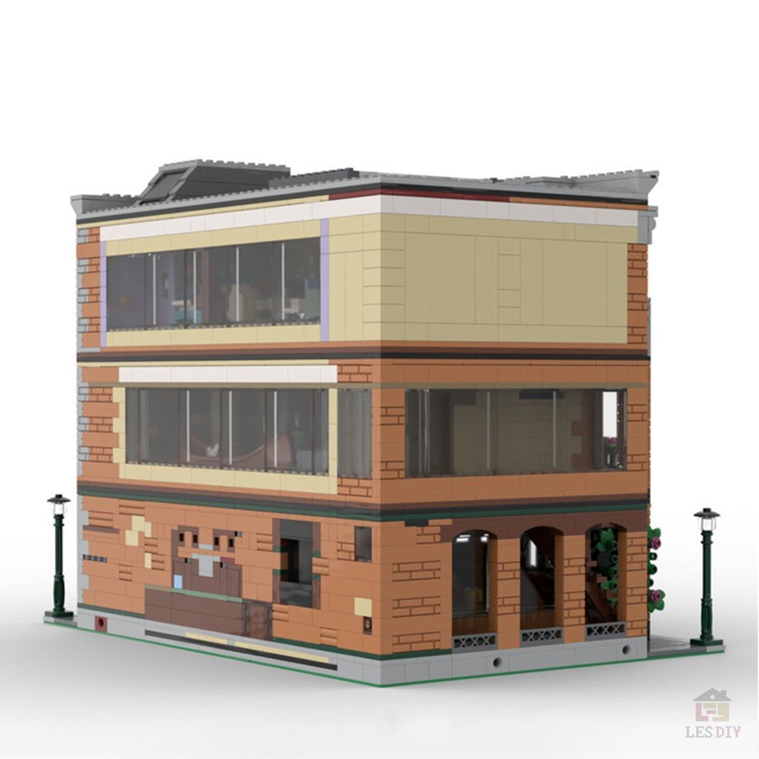 MOC - 79570 Central Perk & Friends Apartment Klemmbausteine - LesDiy - Klemmbausteine